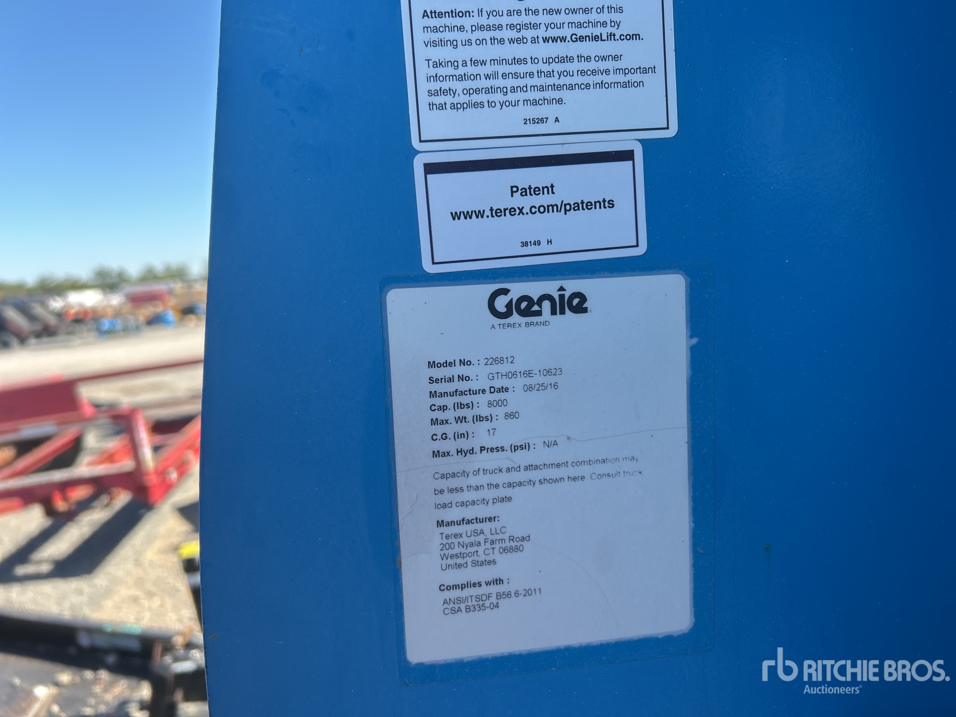 General Appearance with Numero seriale/numero d’identificazione del veicolo (VIN)