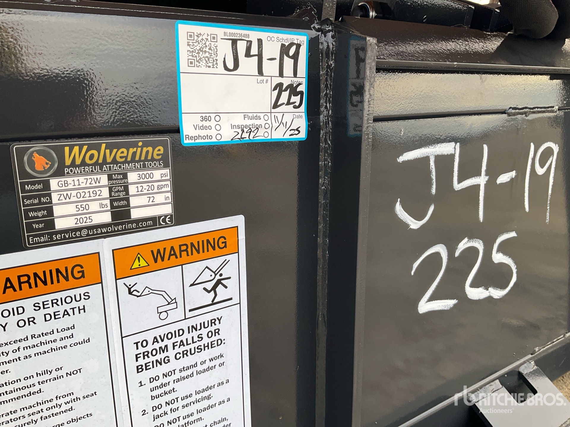 General Appearance with Picture, Left Front Corner