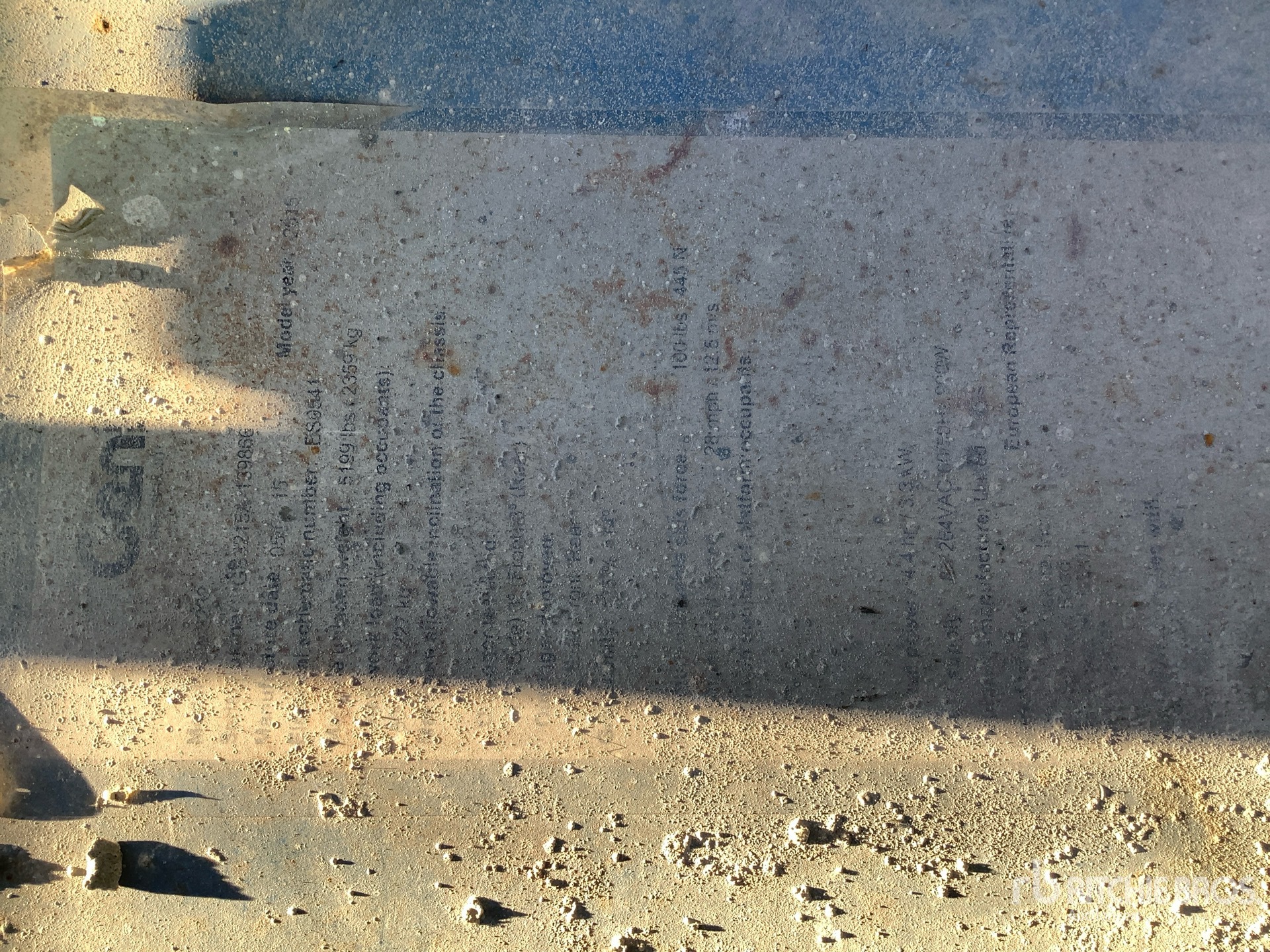 General Appearance with Seriennummer / FIN