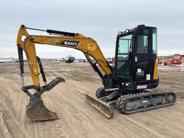 2022 Sany SY35U Mini Excavator 2022 Sany SY35U Mini Excavator