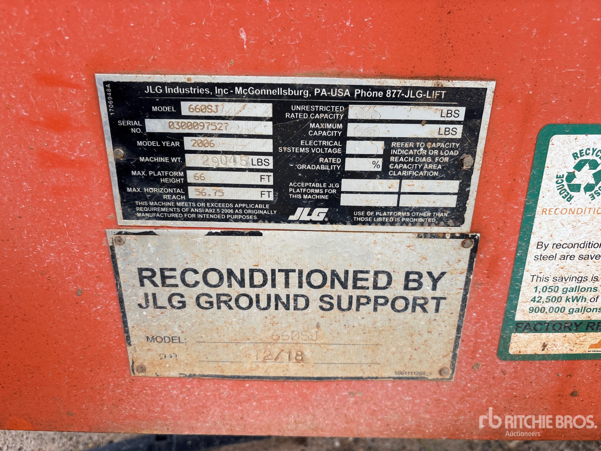 General Appearance with Numer seryjny/numer identyfikacyjny pojazdu