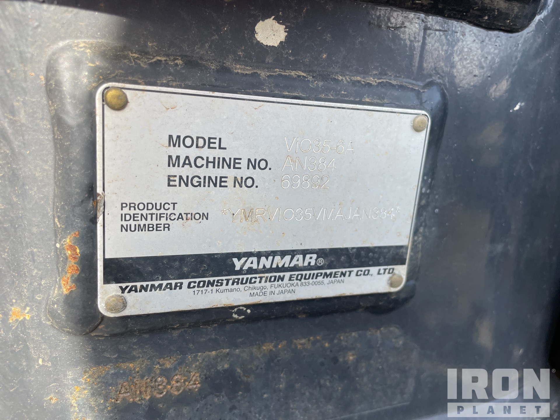 General Appearance with Seriennummer / FIN