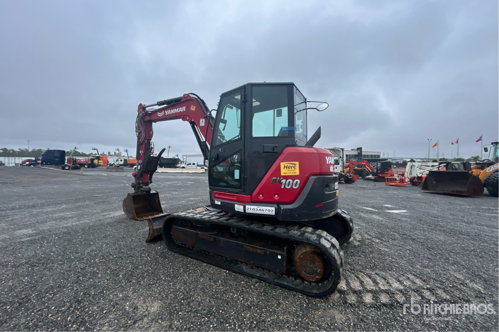 General Appearance with Picture, Left Rear Corner