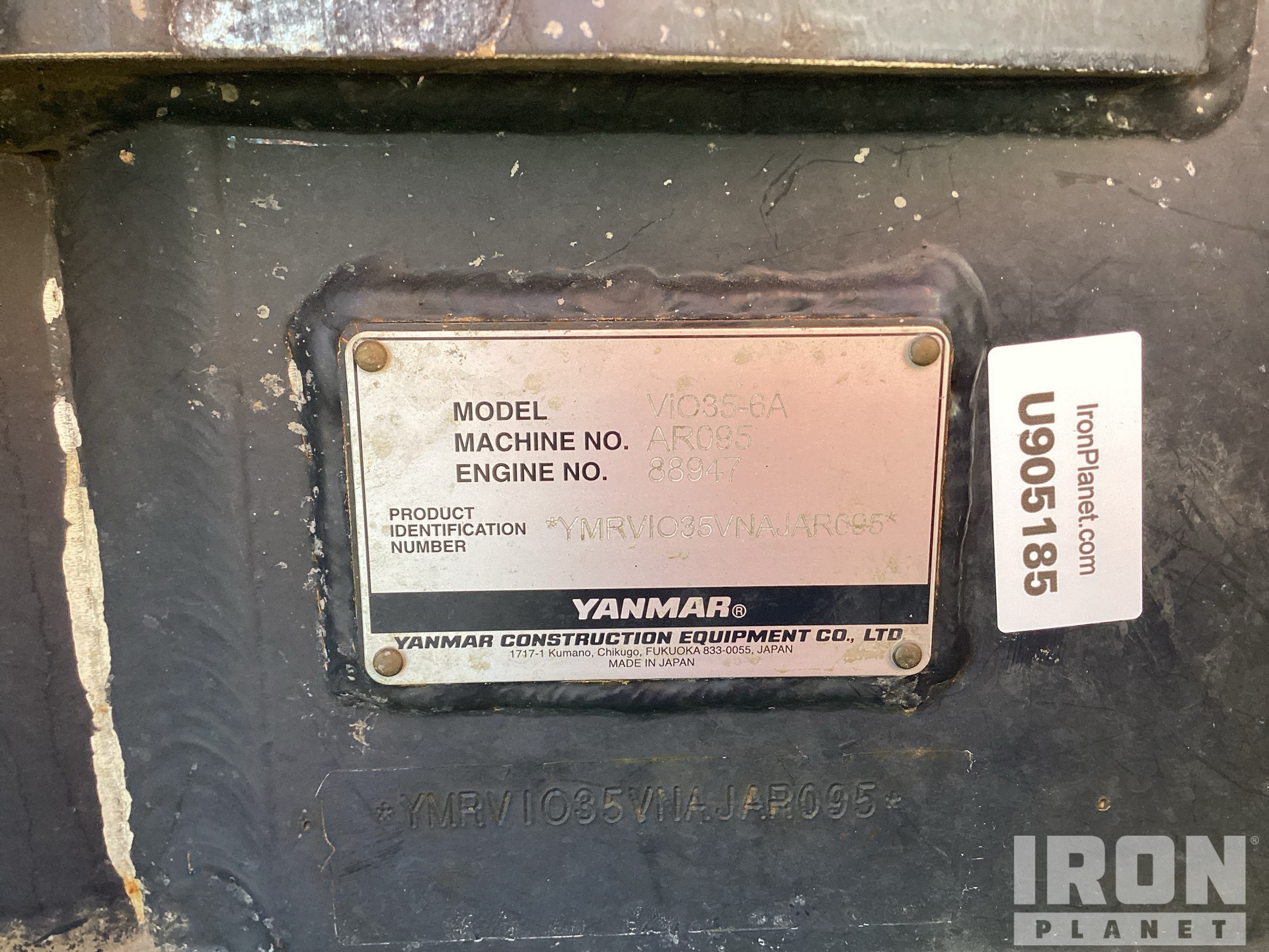 General Appearance with Seriennummer / FIN