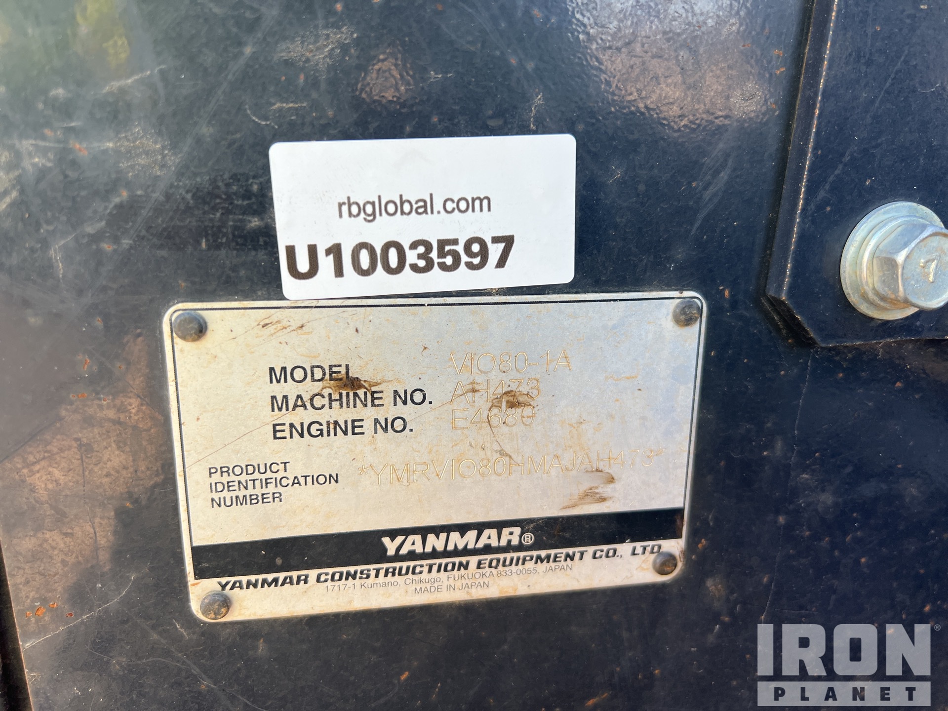 General Appearance with Seriennummer / FIN