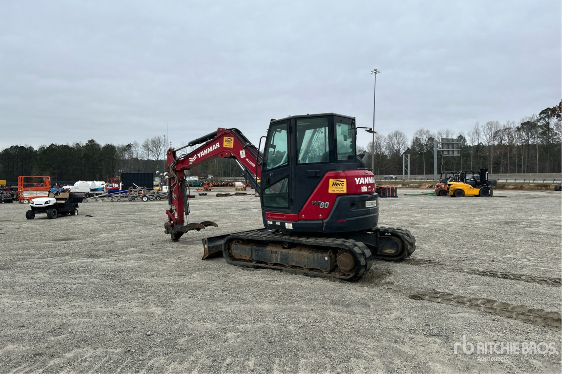 General Appearance with Picture, Left Rear Corner