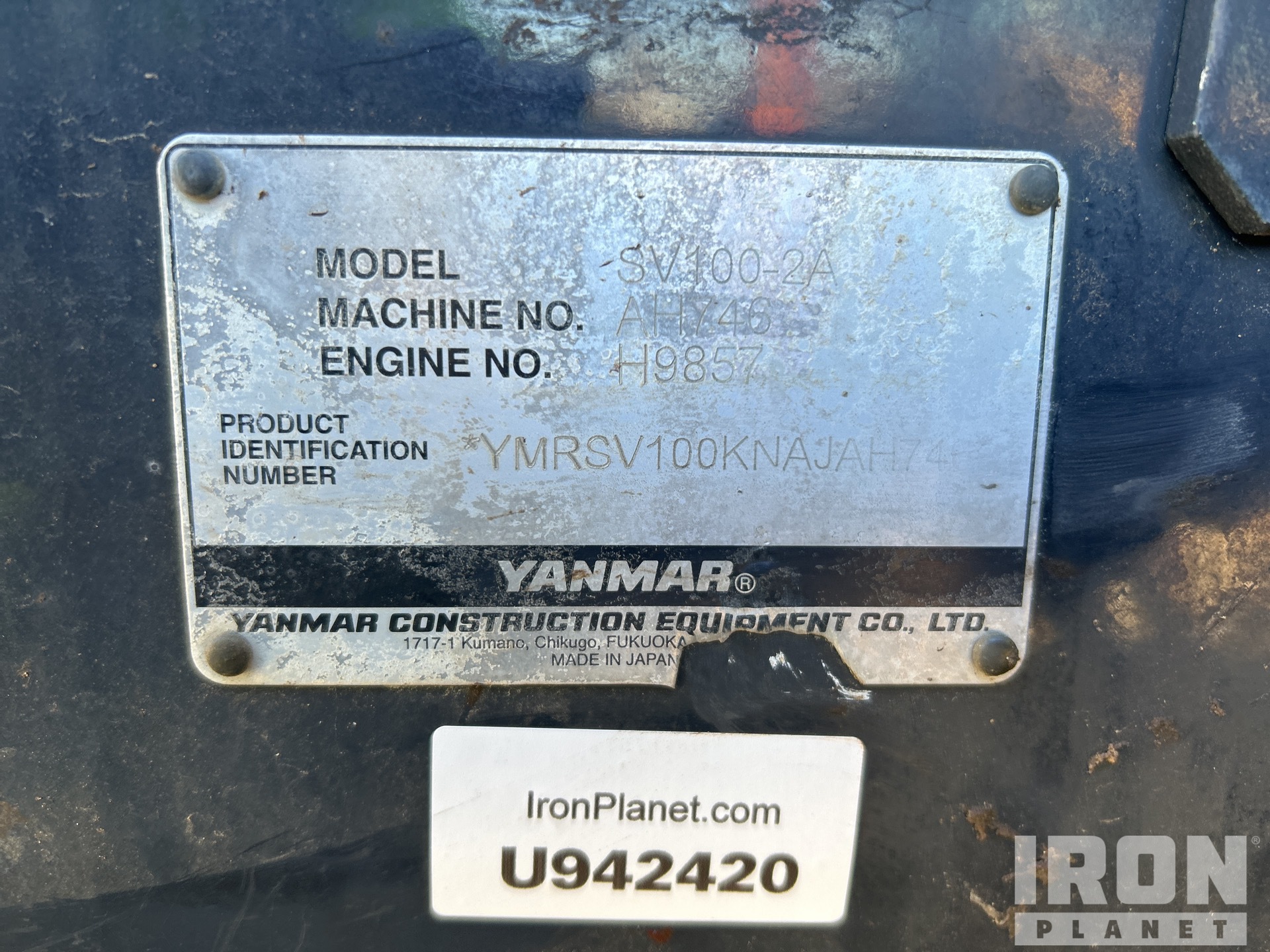 General Appearance with Seriennummer / FIN