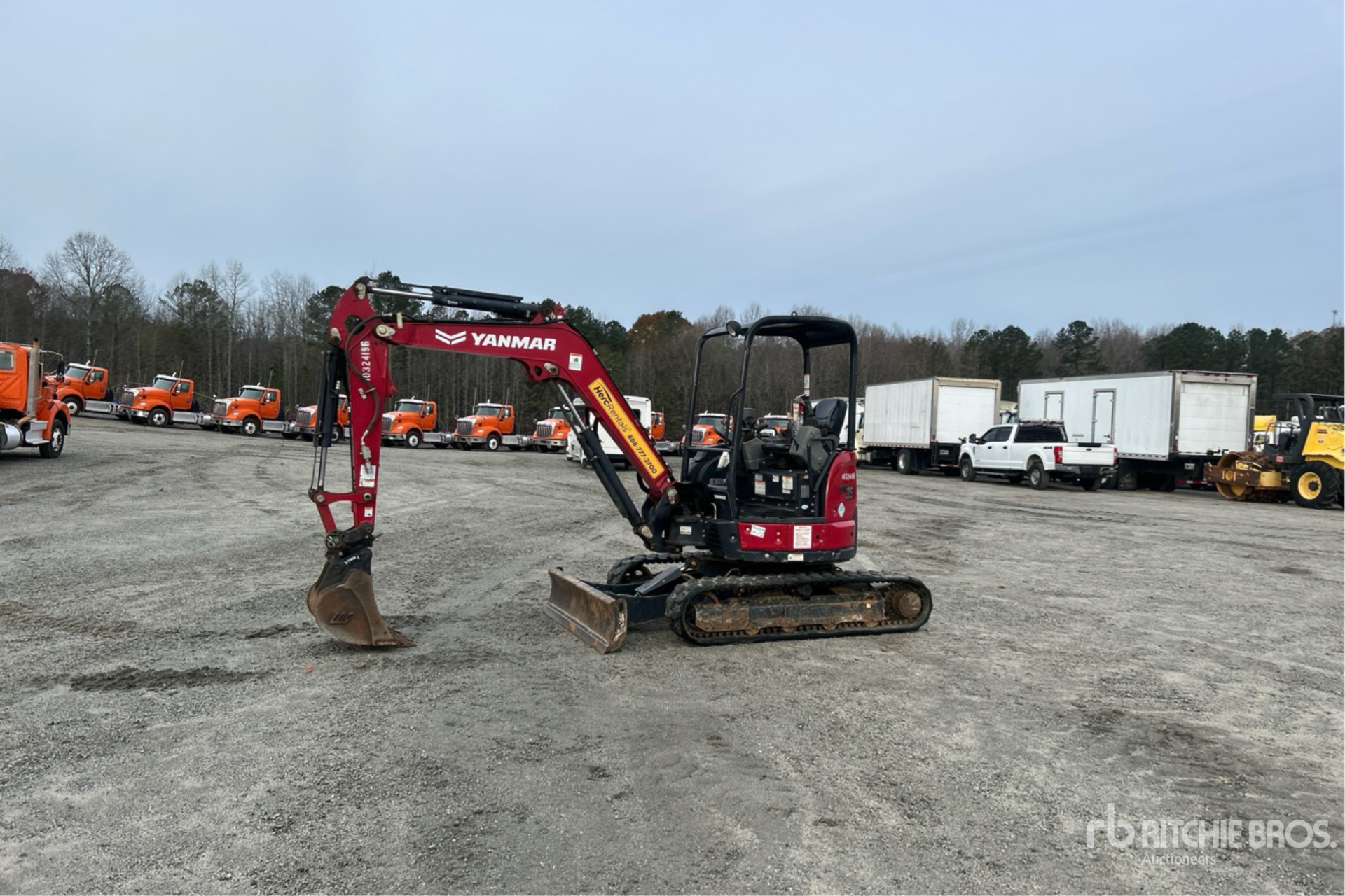 General Appearance with Picture, Left Front Corner