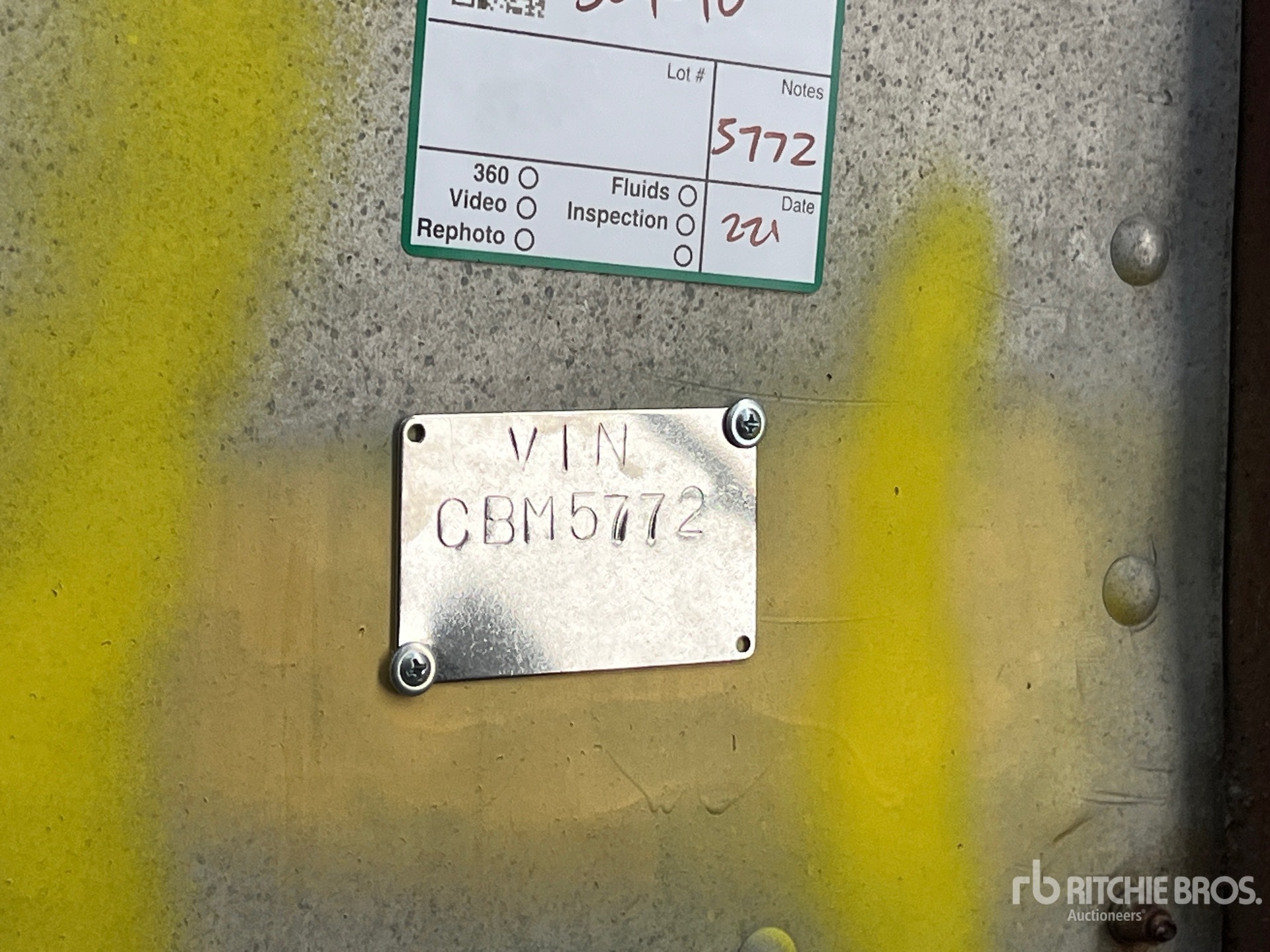 General Appearance with Seriennummer / FIN