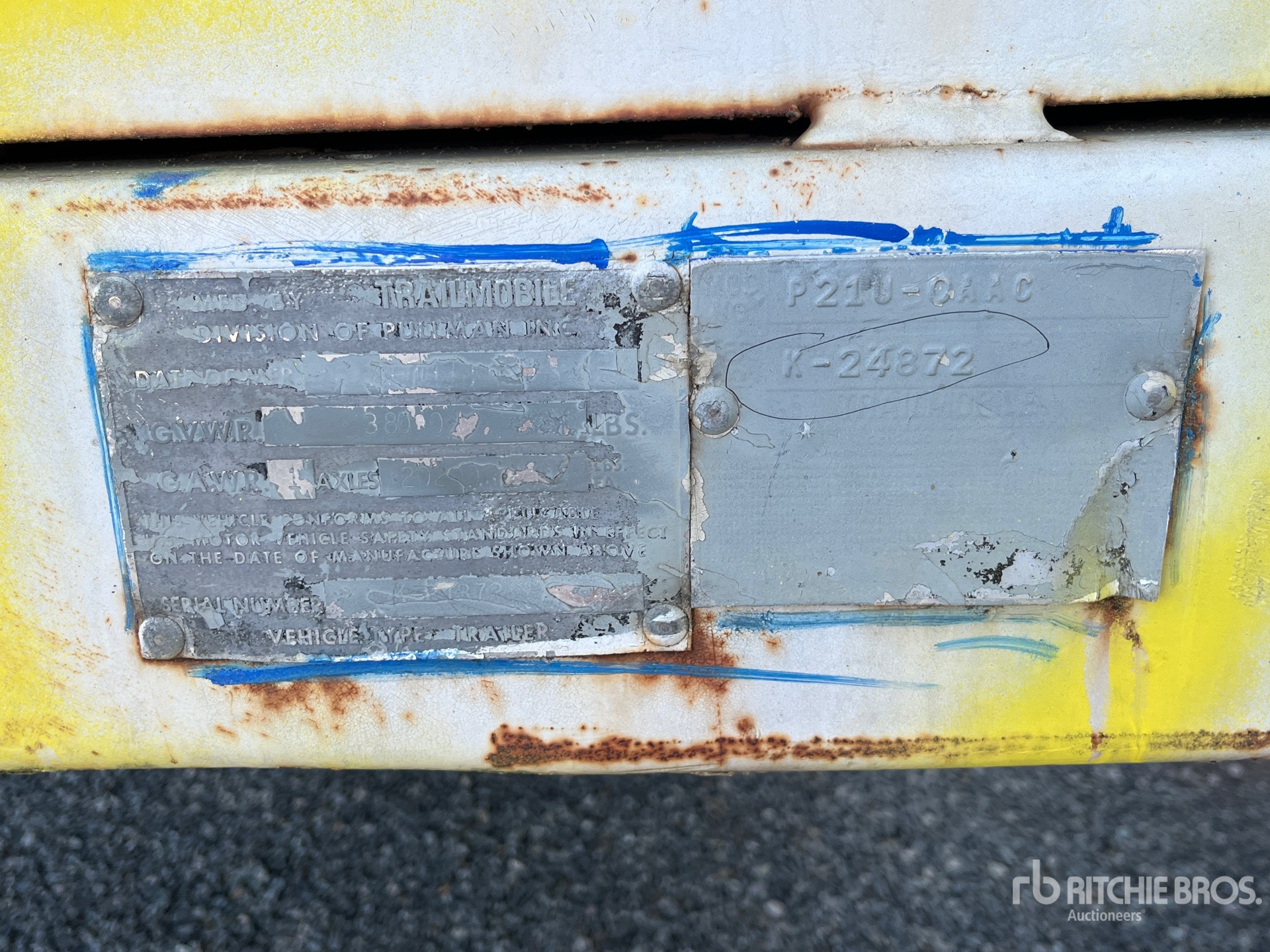 General Appearance with Numero seriale/numero d’identificazione del veicolo (VIN)