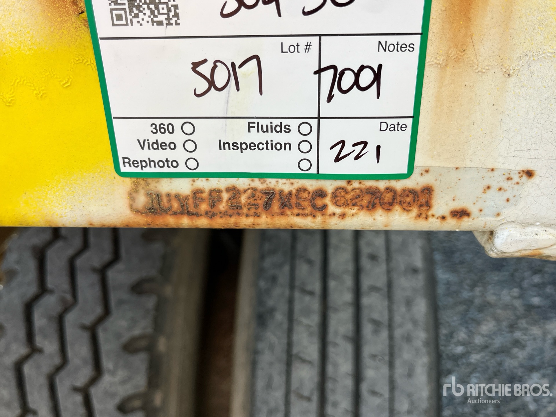 General Appearance with Seriennummer / FIN