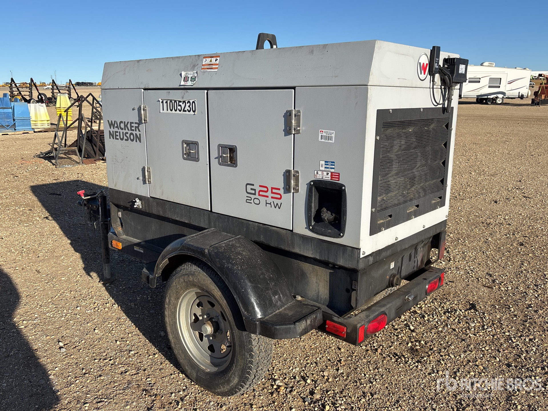 General Appearance with Picture, Left Rear Corner