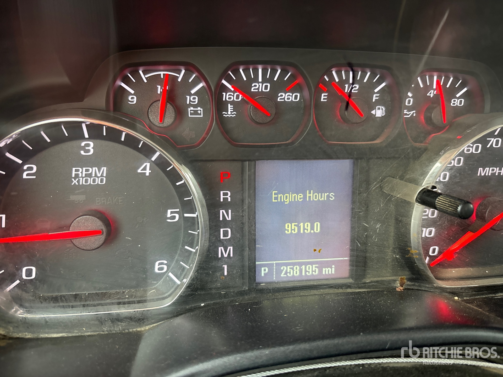 General Appearance with Hour Meter / Odometer