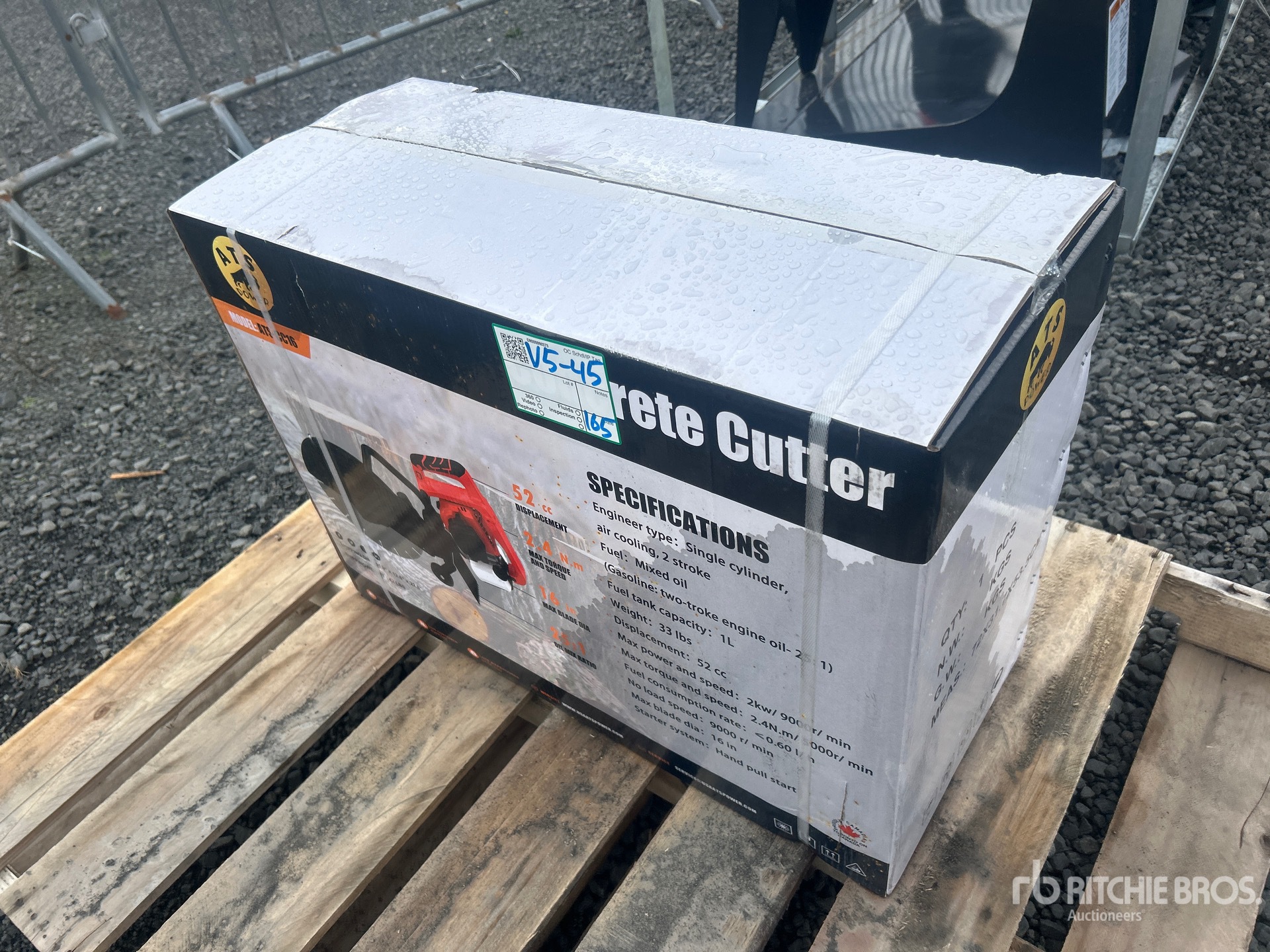 General Appearance with Picture, Right Front Corner