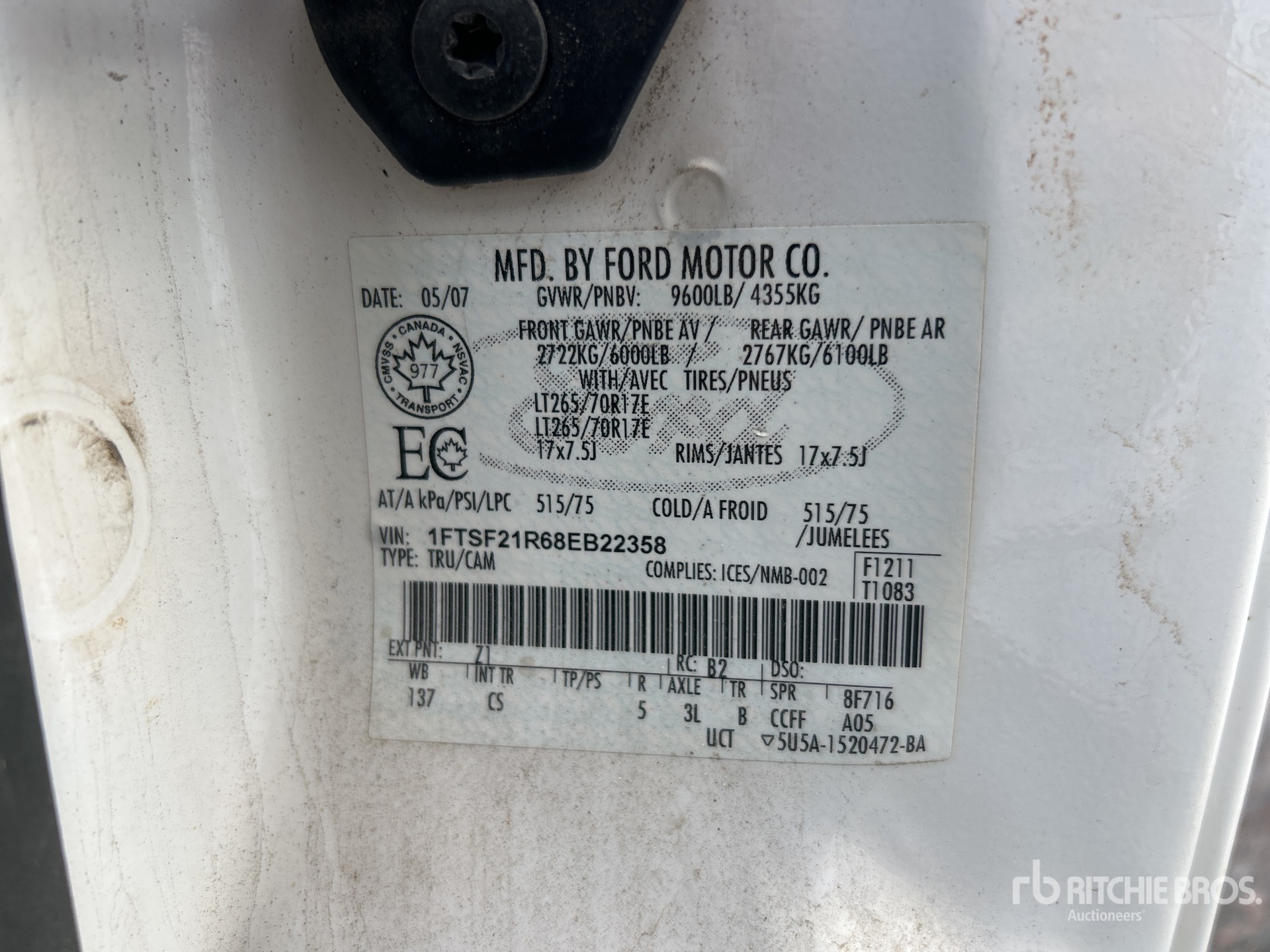 Aspect général with Numéro de série/Numéro d'identification du véhicule automobile