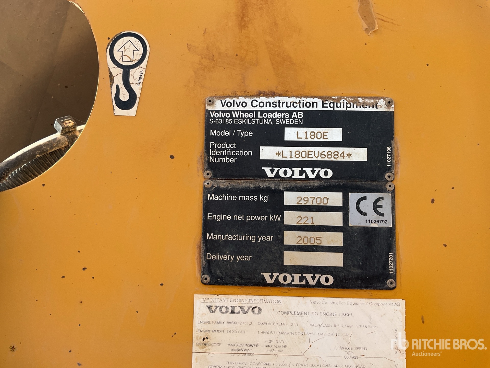 General Appearance with N.º de serie/VIN