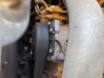 Motor with A/C Compressor