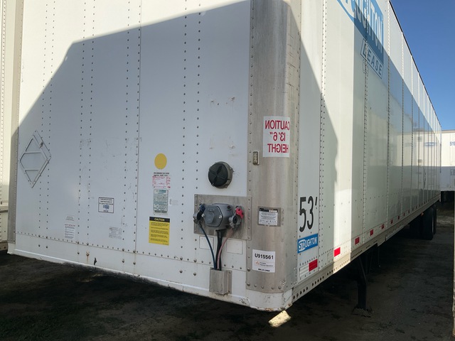 2013 Stoughton 53 ft x 102 in T/A Van Trailer