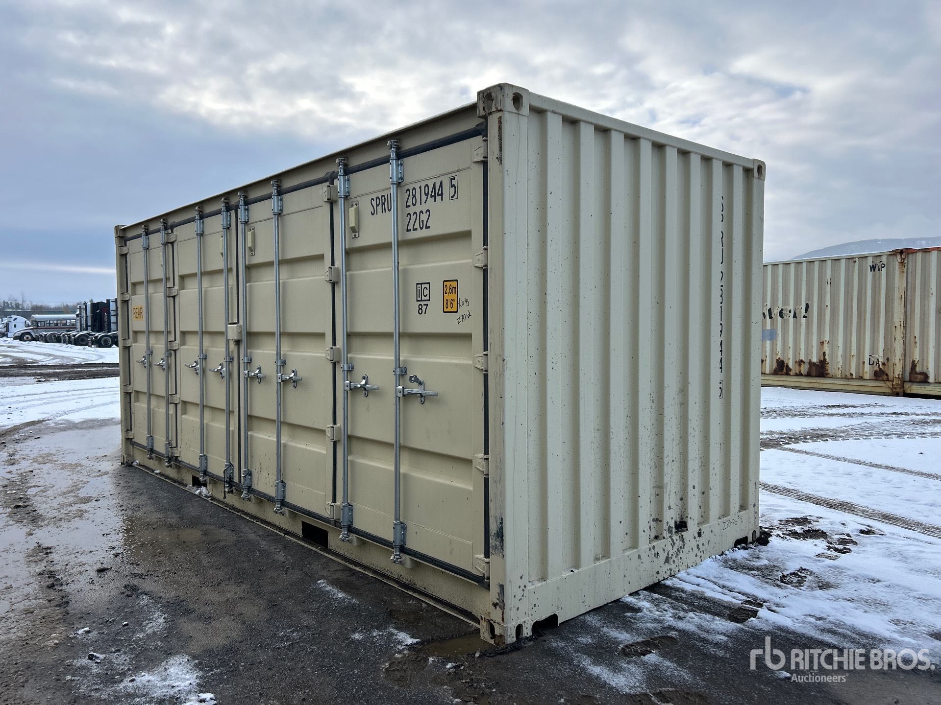 General Appearance with Picture, Left Rear Corner