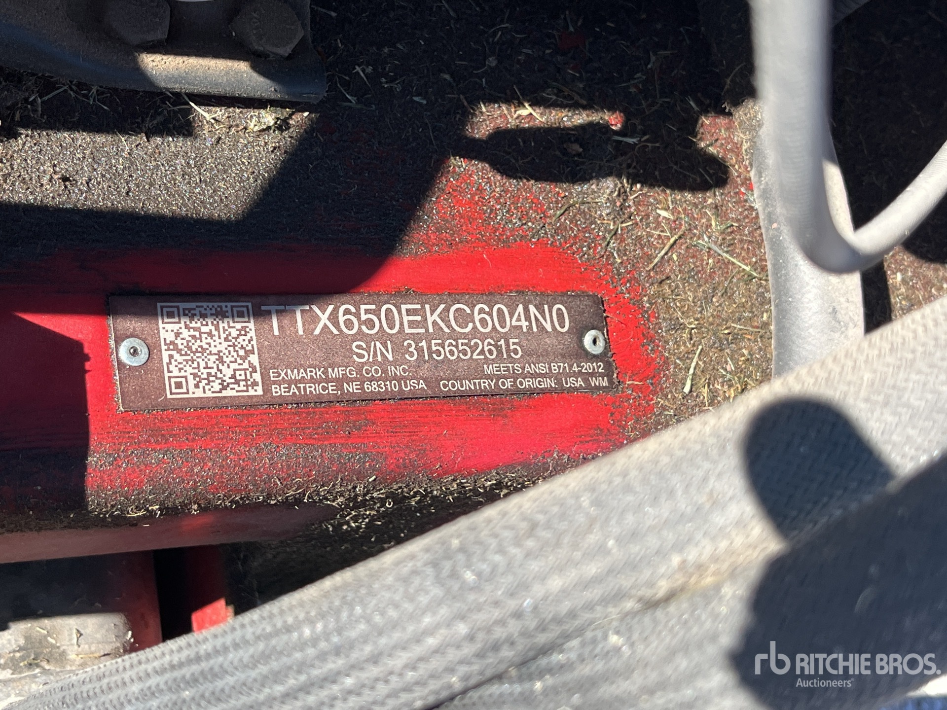 General Appearance with N.º de serie/VIN