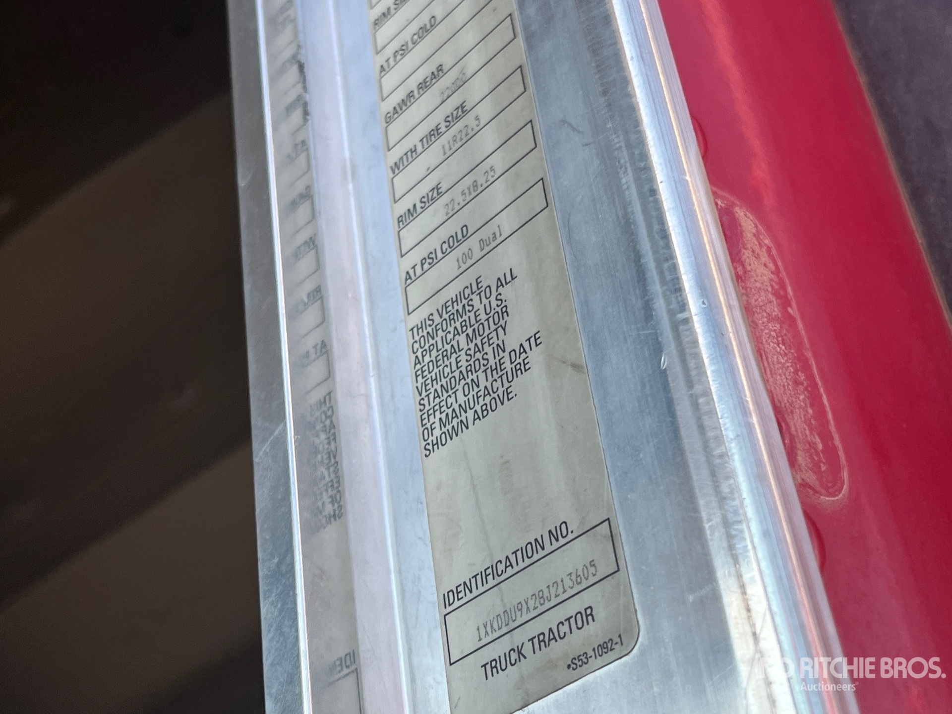 General Appearance with Seriennummer / FIN