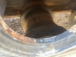 Undercarriage with Left Track Rollers