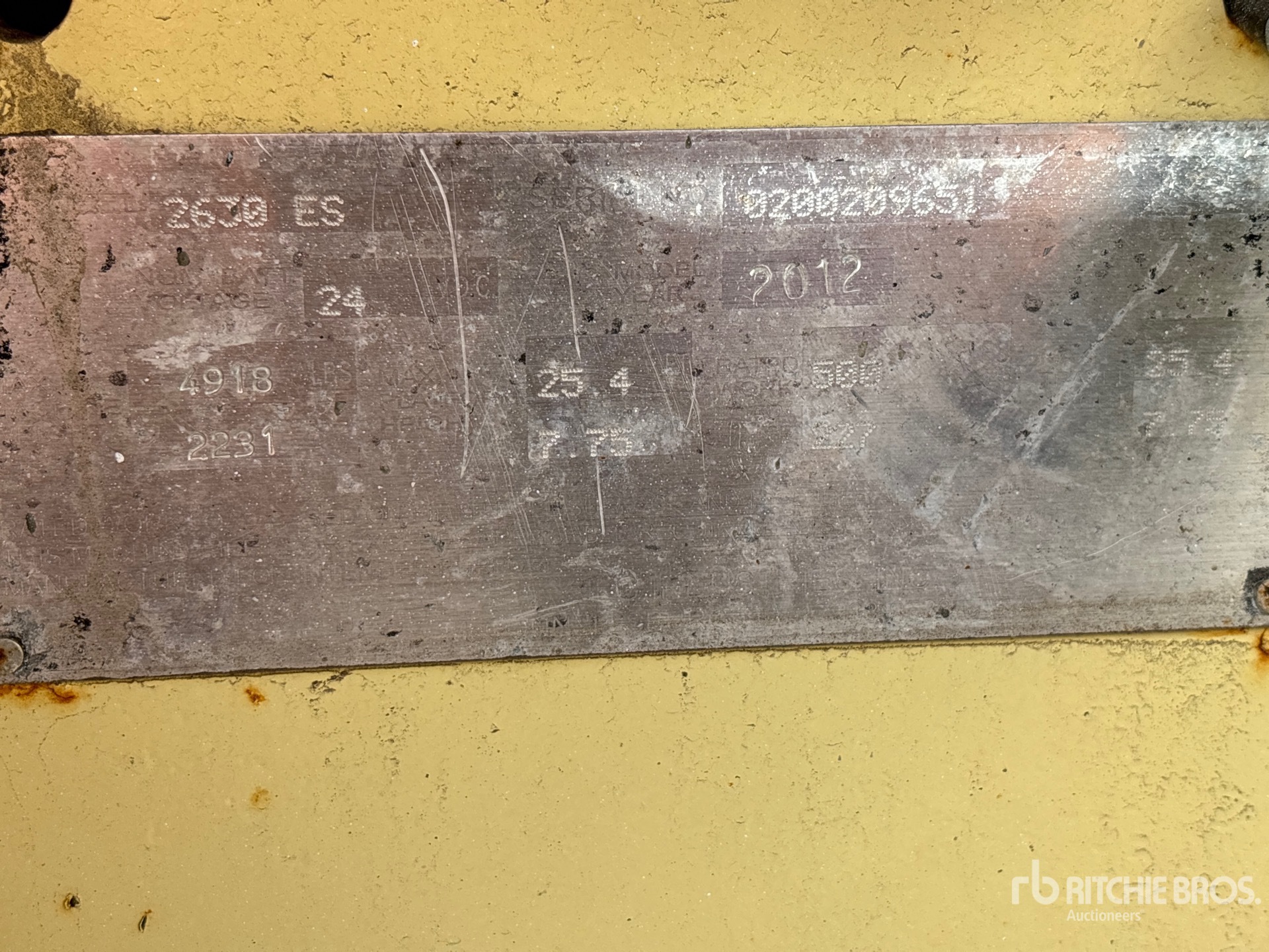 General Appearance with Numero seriale/numero d’identificazione del veicolo (VIN)