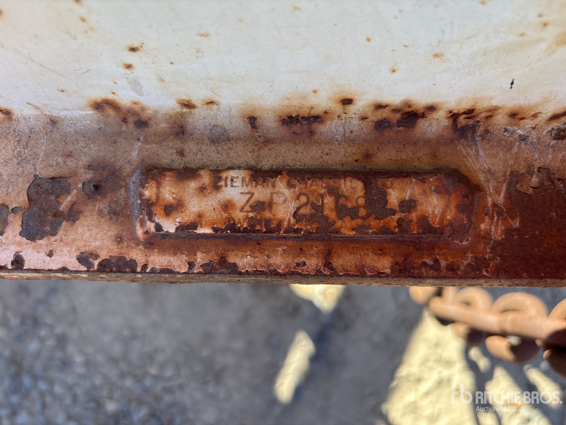 General Appearance with N.º de serie/VIN