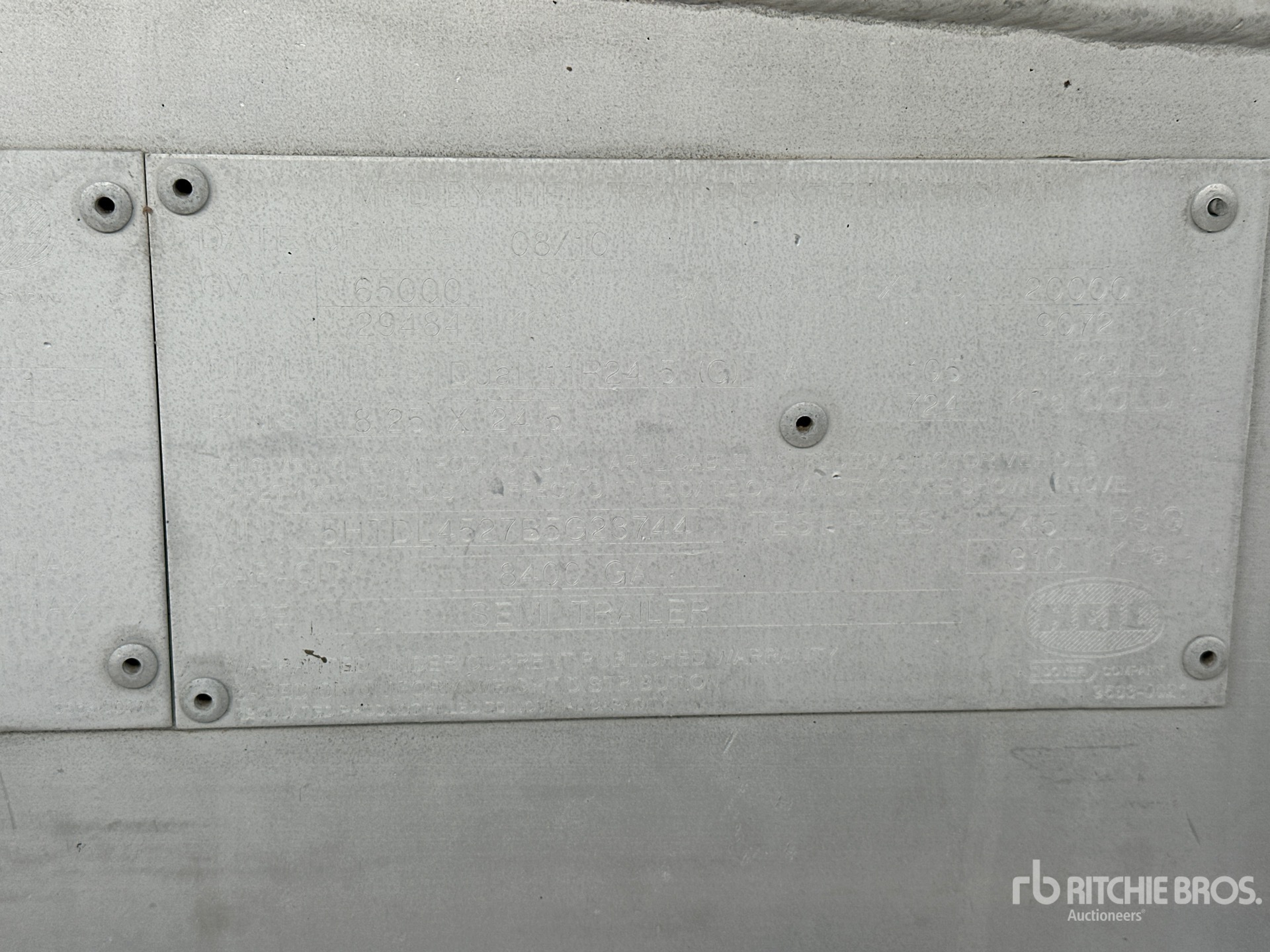 General Appearance with Numero seriale/numero d’identificazione del veicolo (VIN)