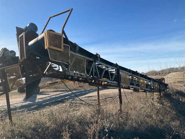Barber-Greene 24 in x 40 ft Stationary Transfer Conveyor