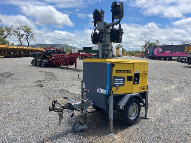 2020 Atlas Copco H5+ 2.7 kW Light Tower