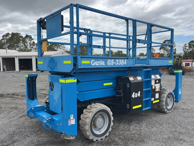 2022 Genie GS3384RT 4x4 Diesel Scissor Lift