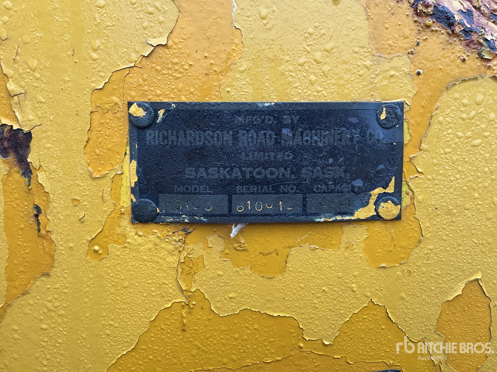 General Appearance with N.º de serie/VIN