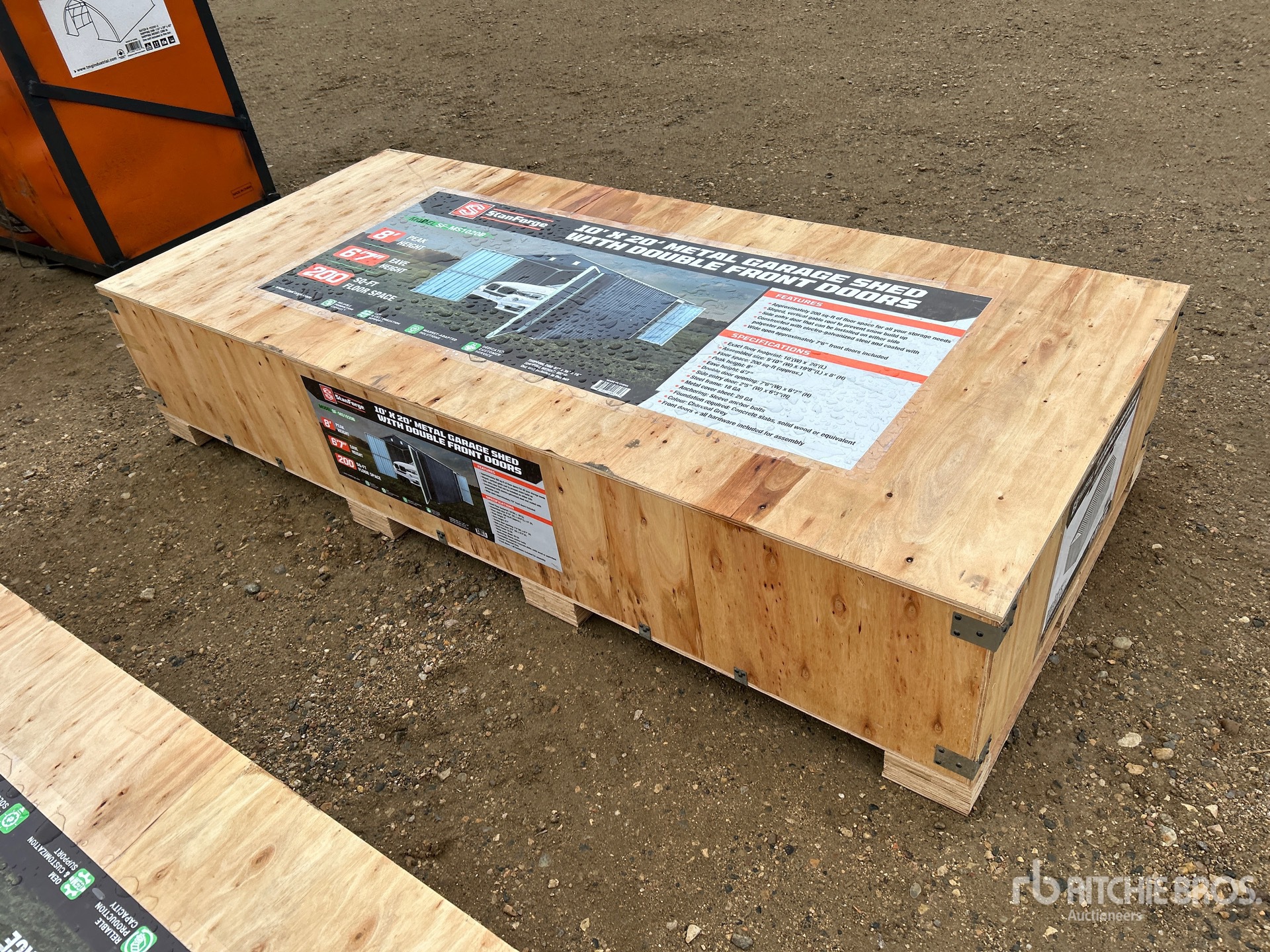 General Appearance with Picture, Left Front Corner