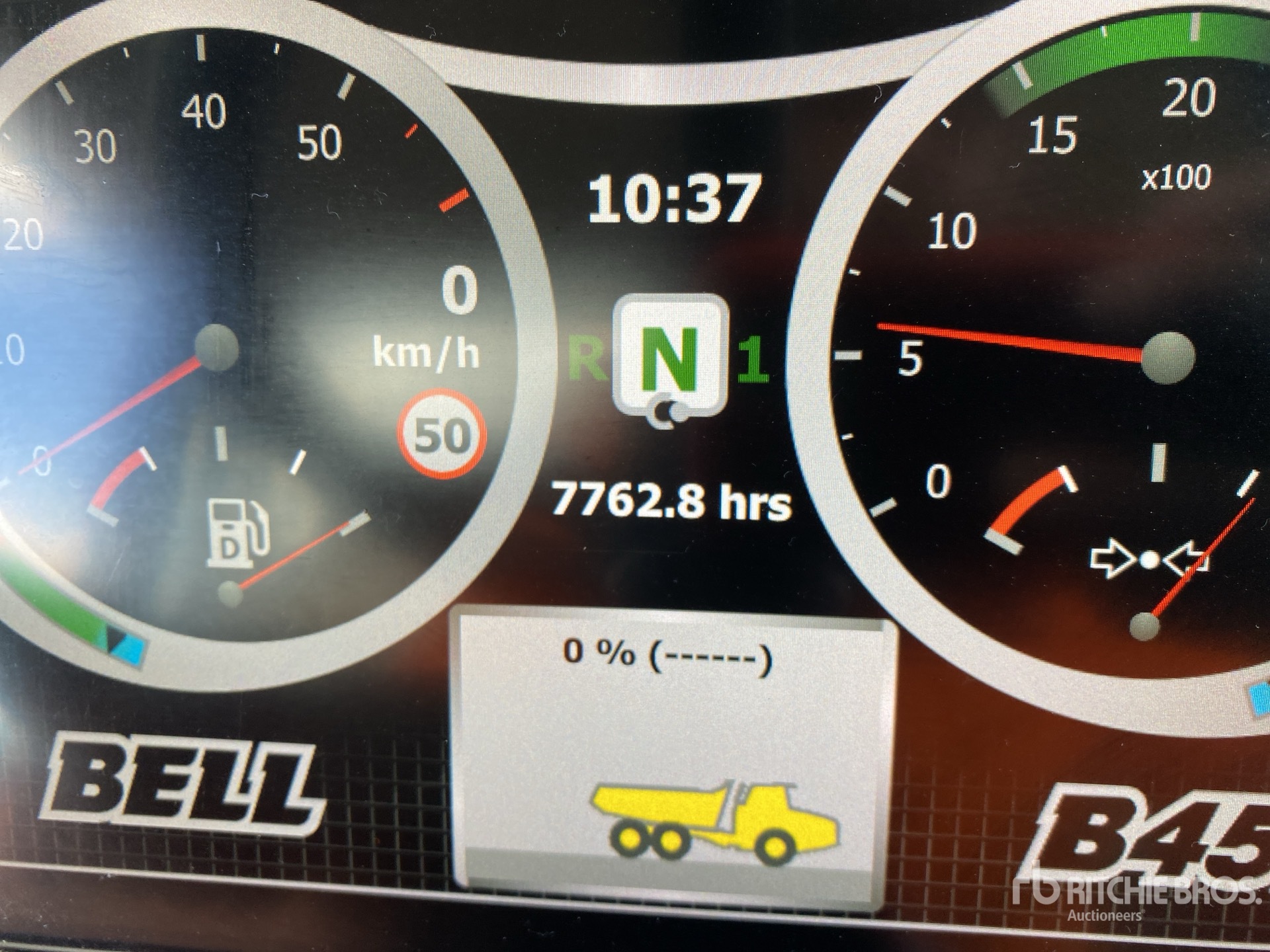 General Appearance with Hour Meter / Odometer