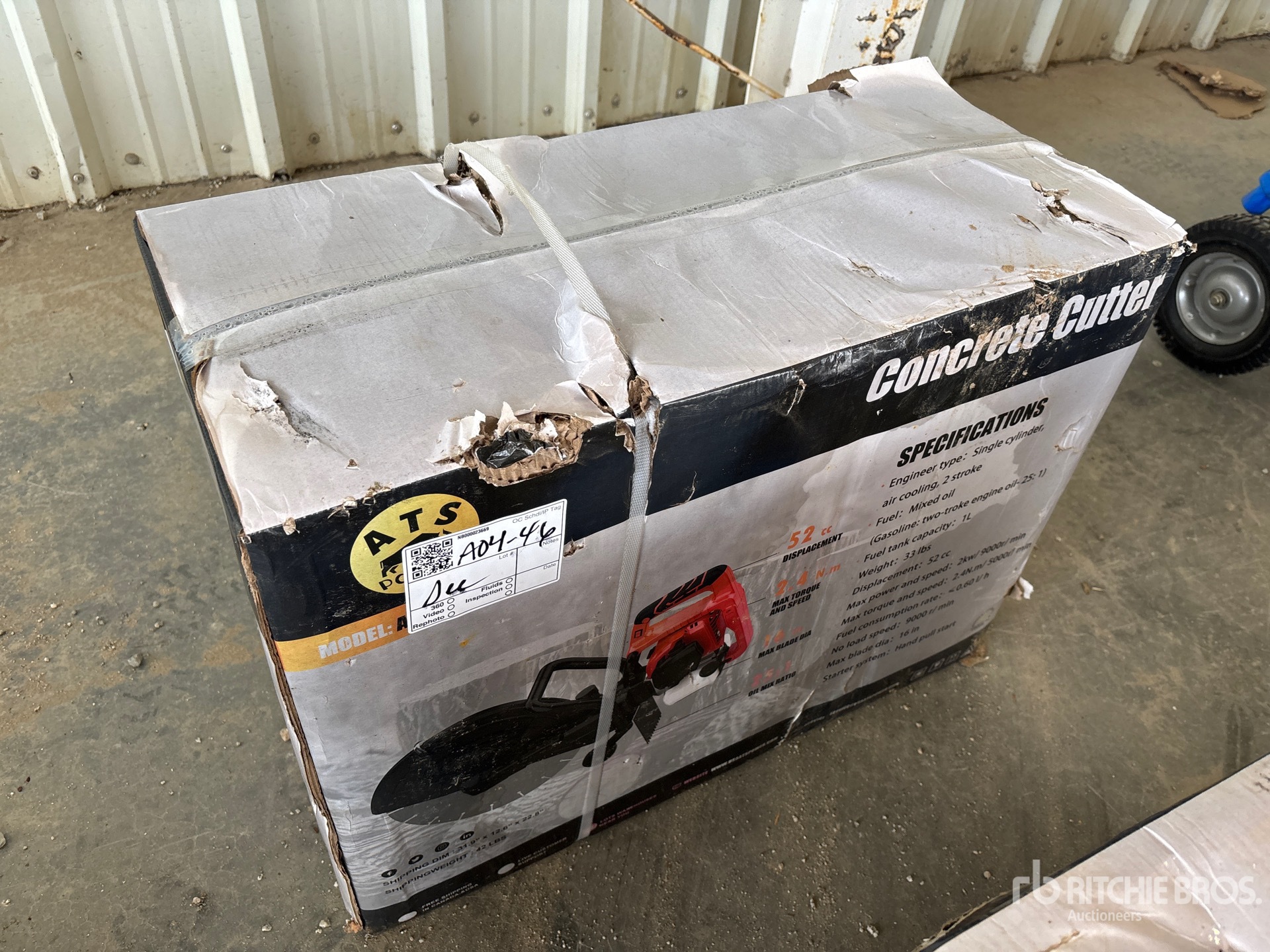 General Appearance with Picture, Left Front Corner