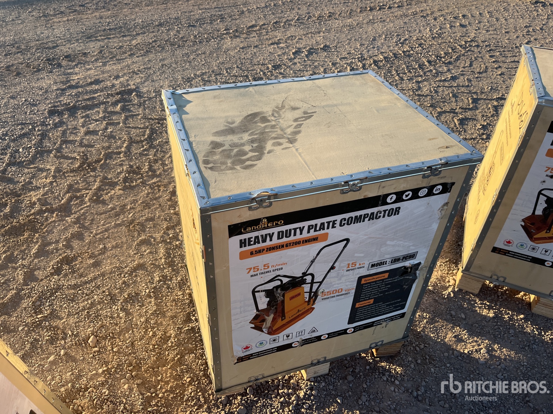 General Appearance with Picture, Right Front Corner