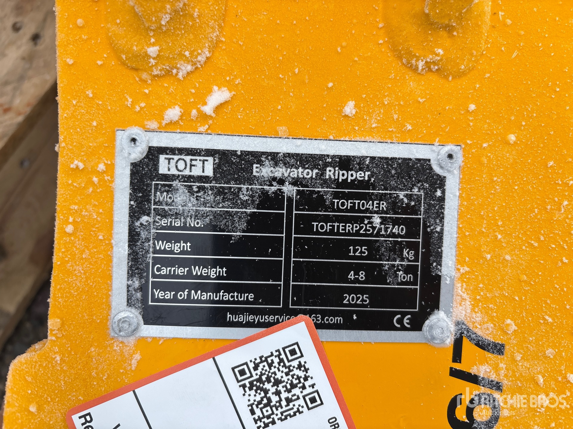 General Appearance with N.º de serie/VIN