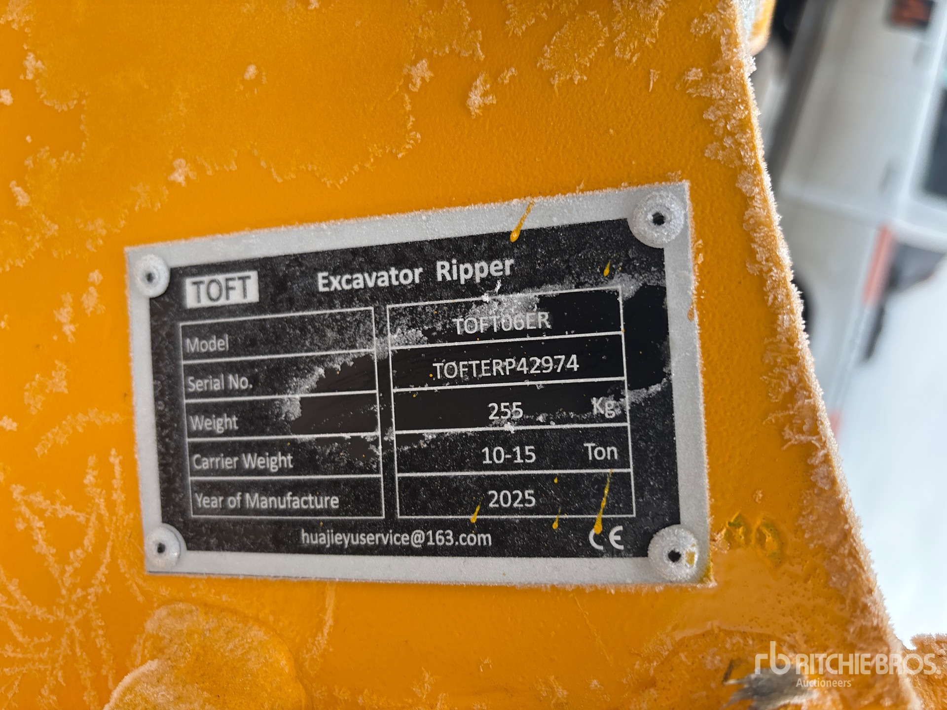 General Appearance with N.º de serie/VIN