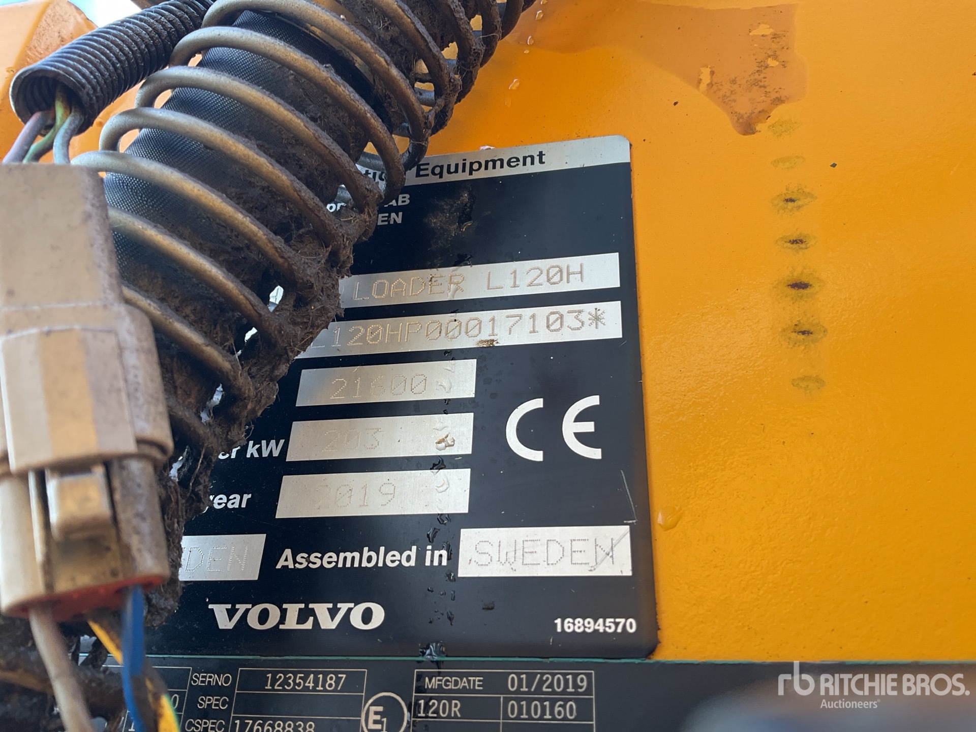 General Appearance with Numéro de série/Numéro d'identification du véhicule automobile