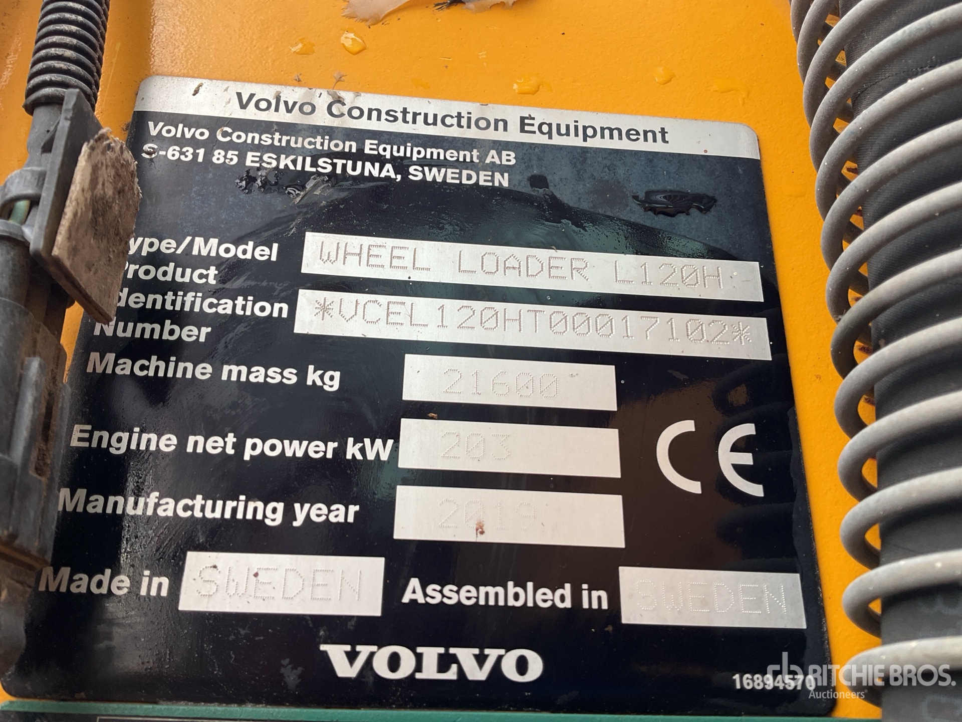 General Appearance with Numéro de série/Numéro d'identification du véhicule automobile