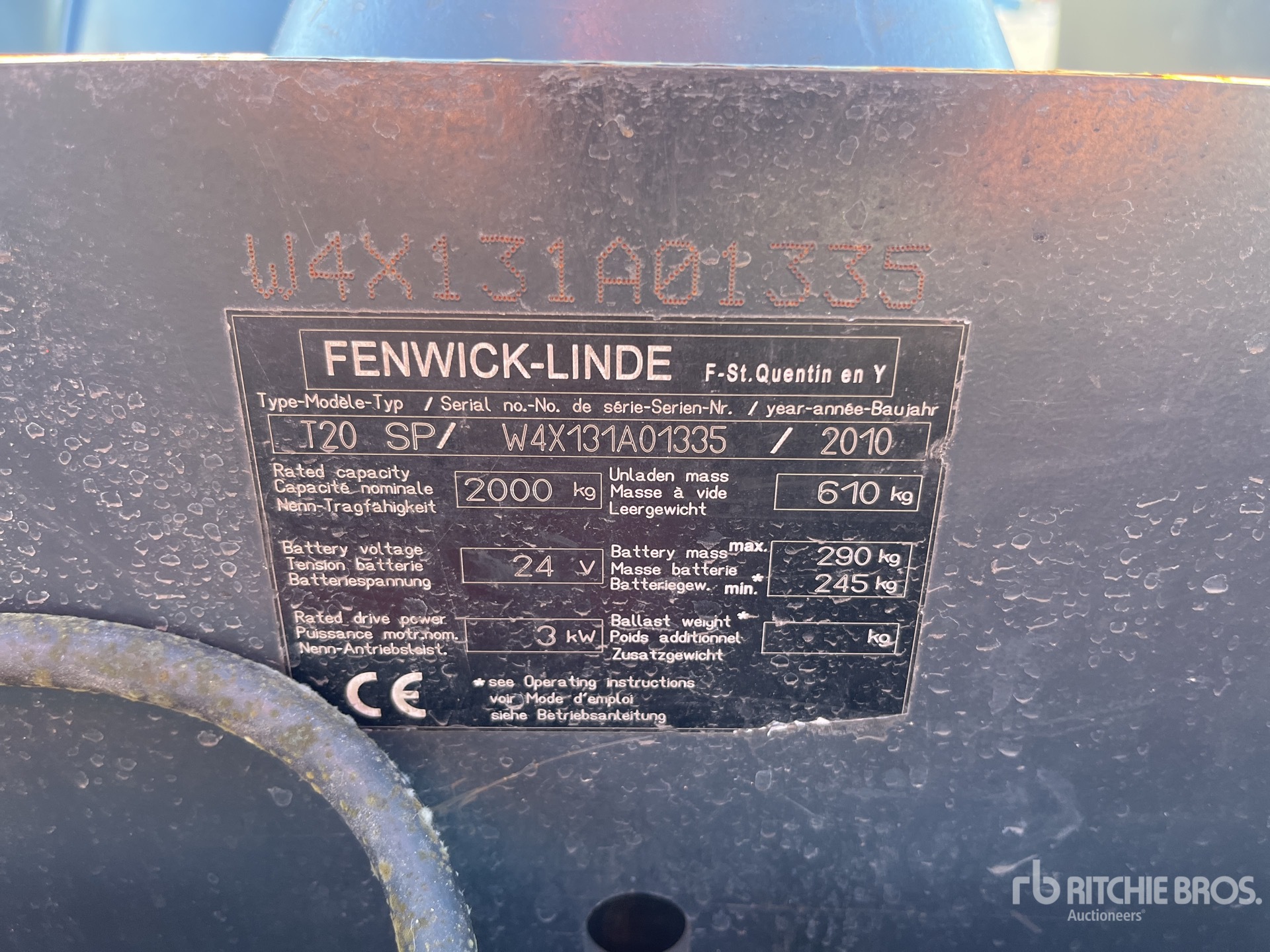 General Appearance with Numer seryjny/numer identyfikacyjny pojazdu