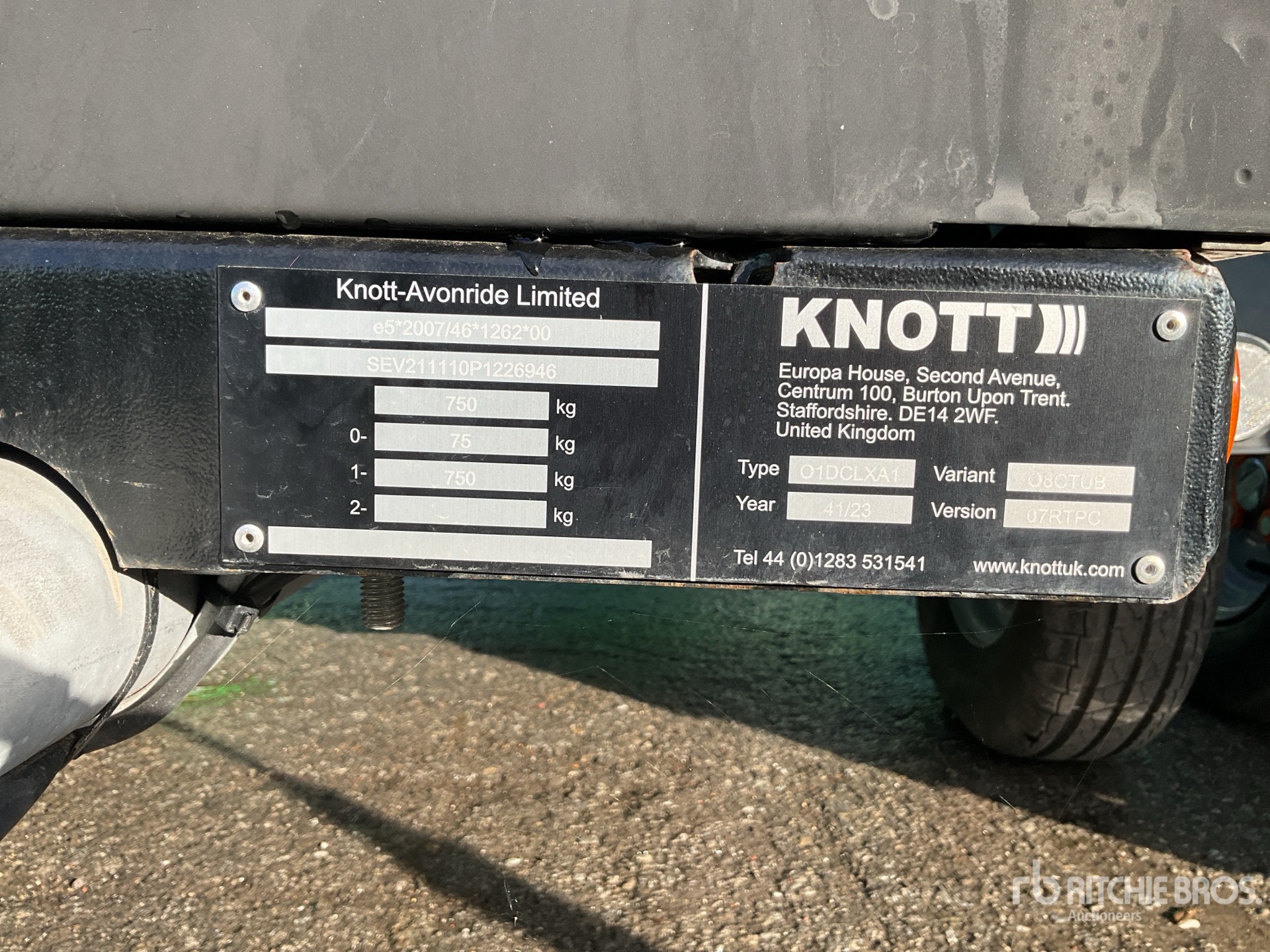 General Appearance with Numéro de série/Numéro d'identification du véhicule automobile