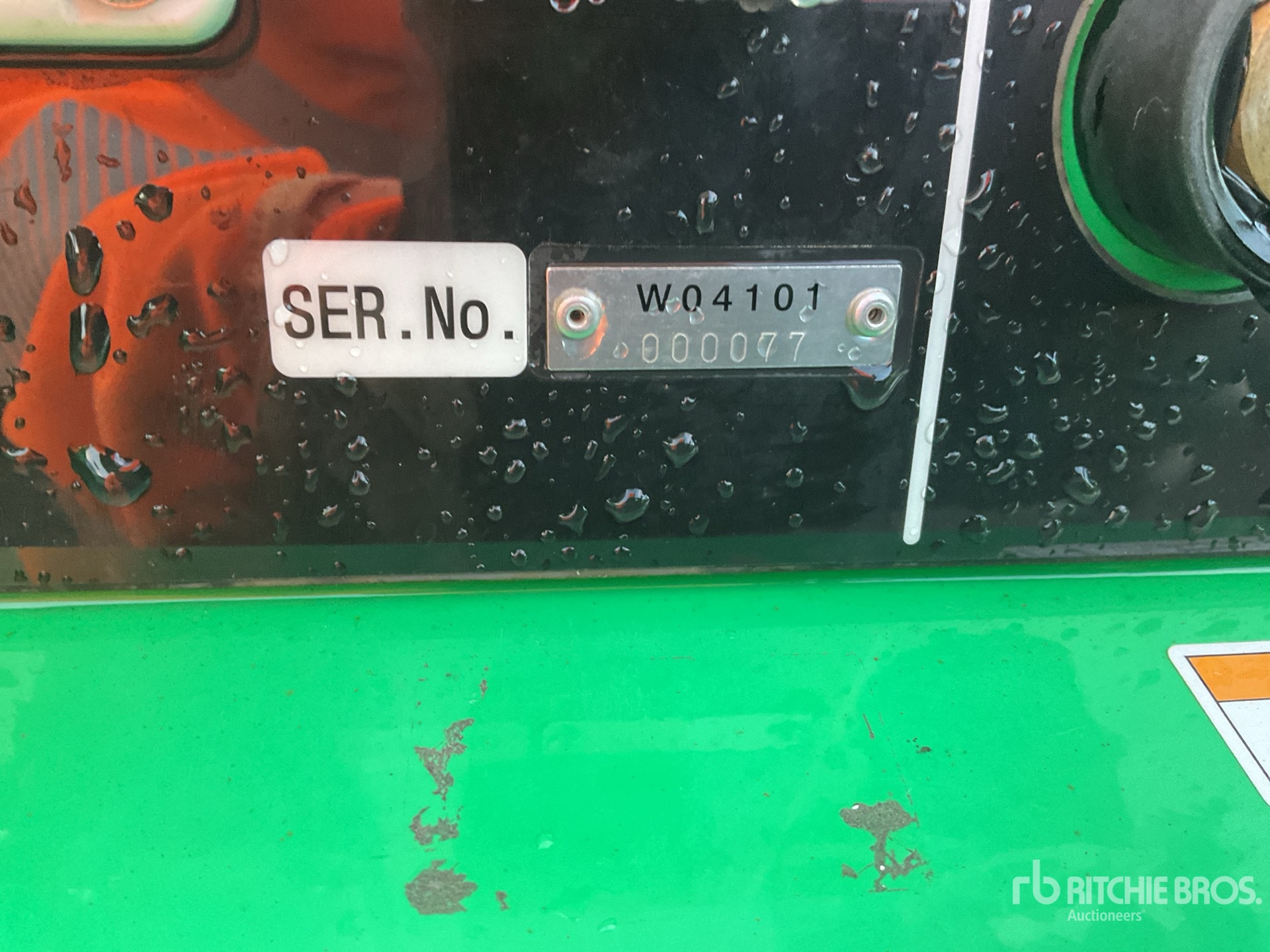 General Appearance with N.º de serie/VIN