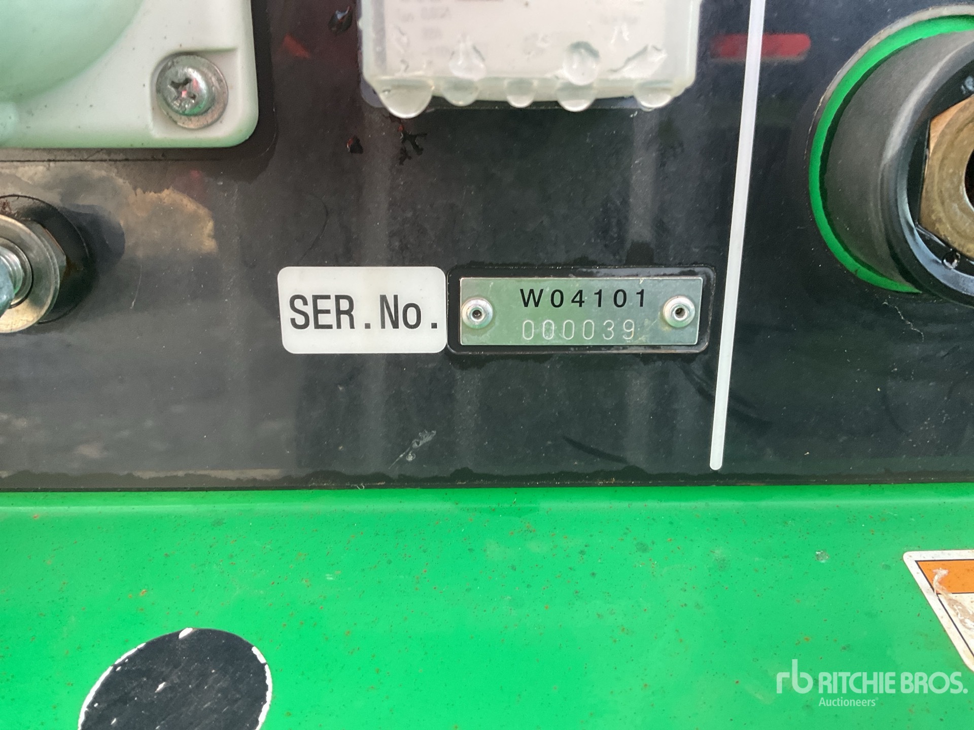 General Appearance with N.º de serie/VIN