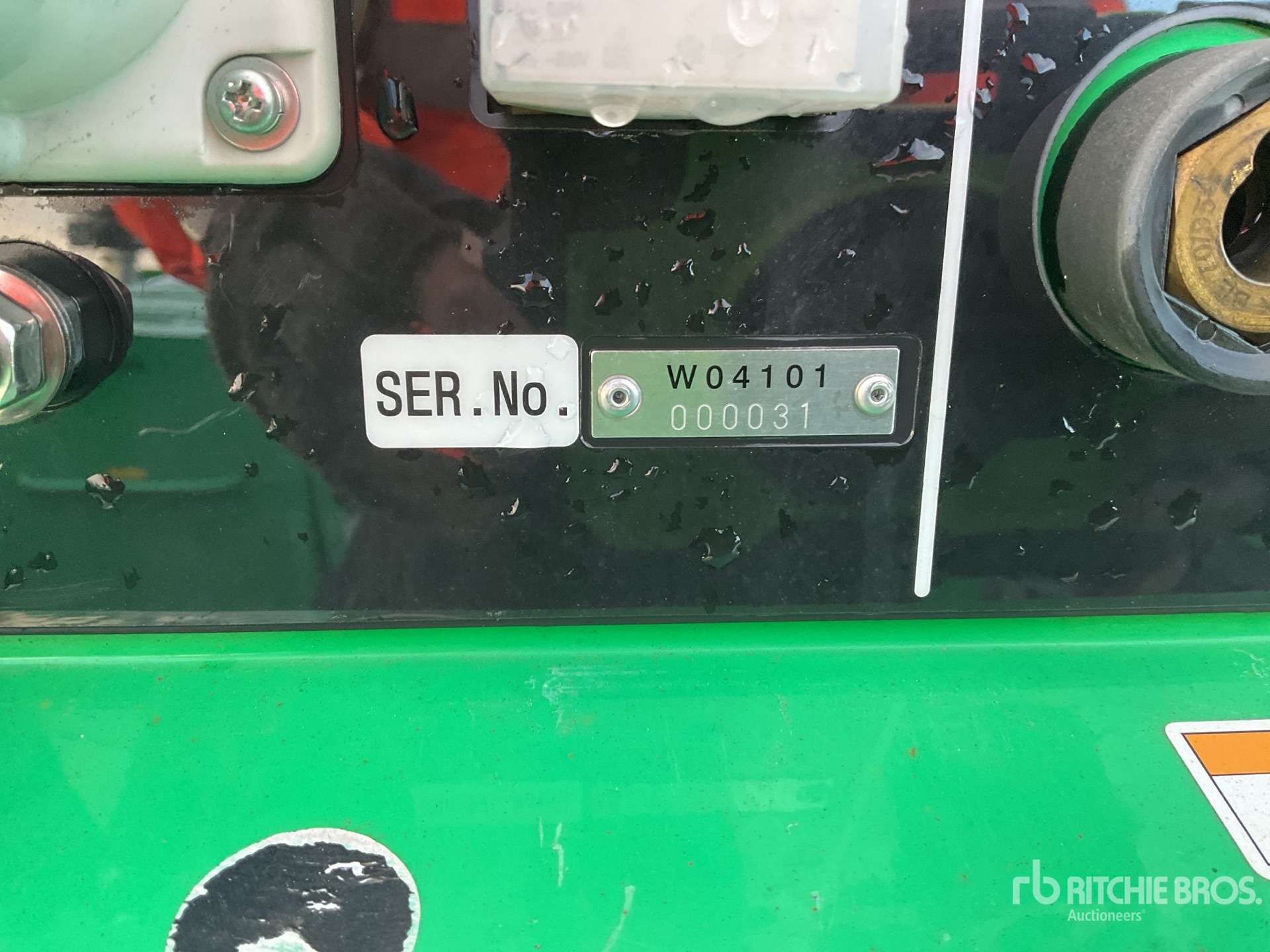 General Appearance with N.º de serie/VIN