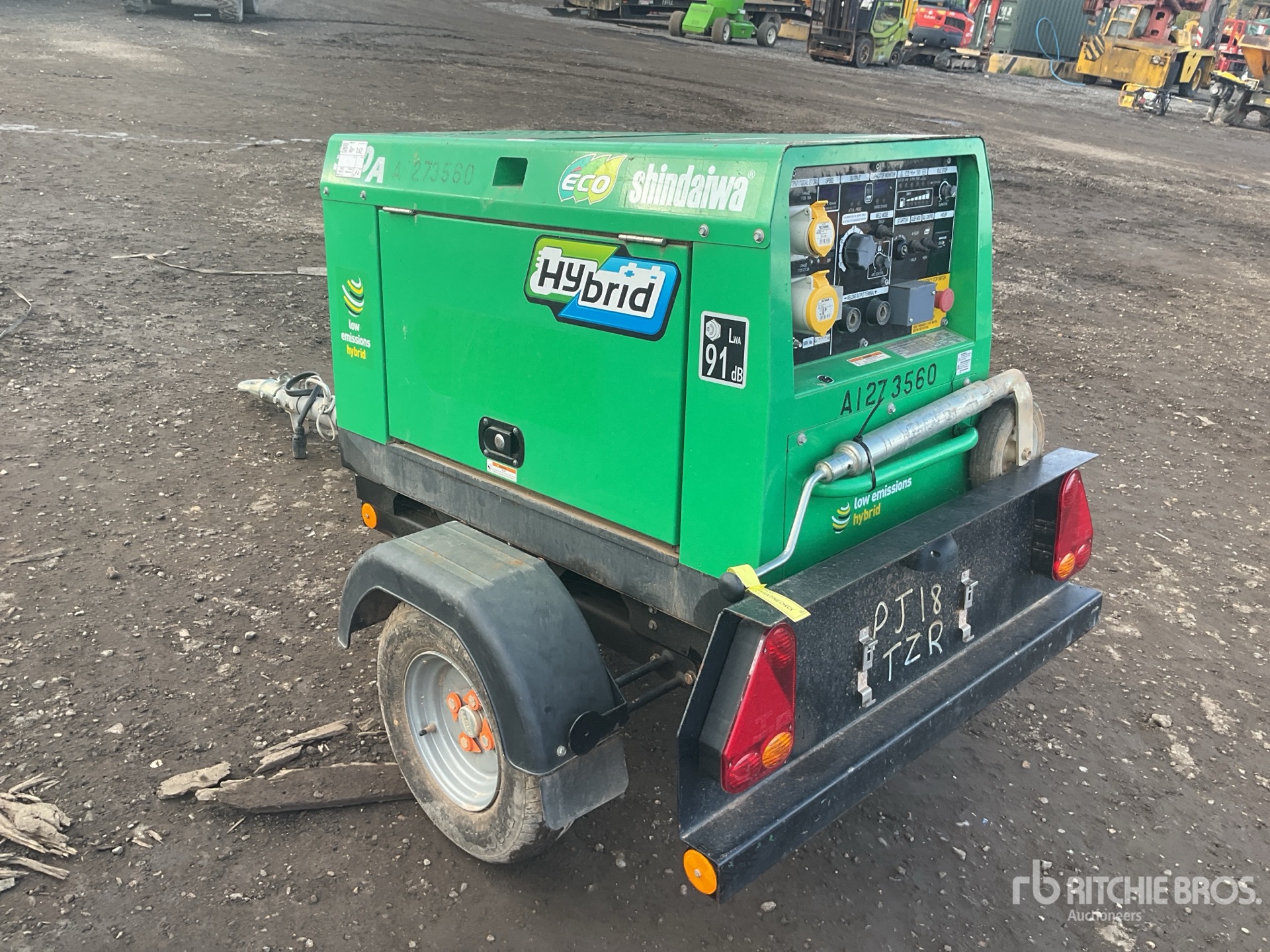 General Appearance with Picture, Left Rear Corner