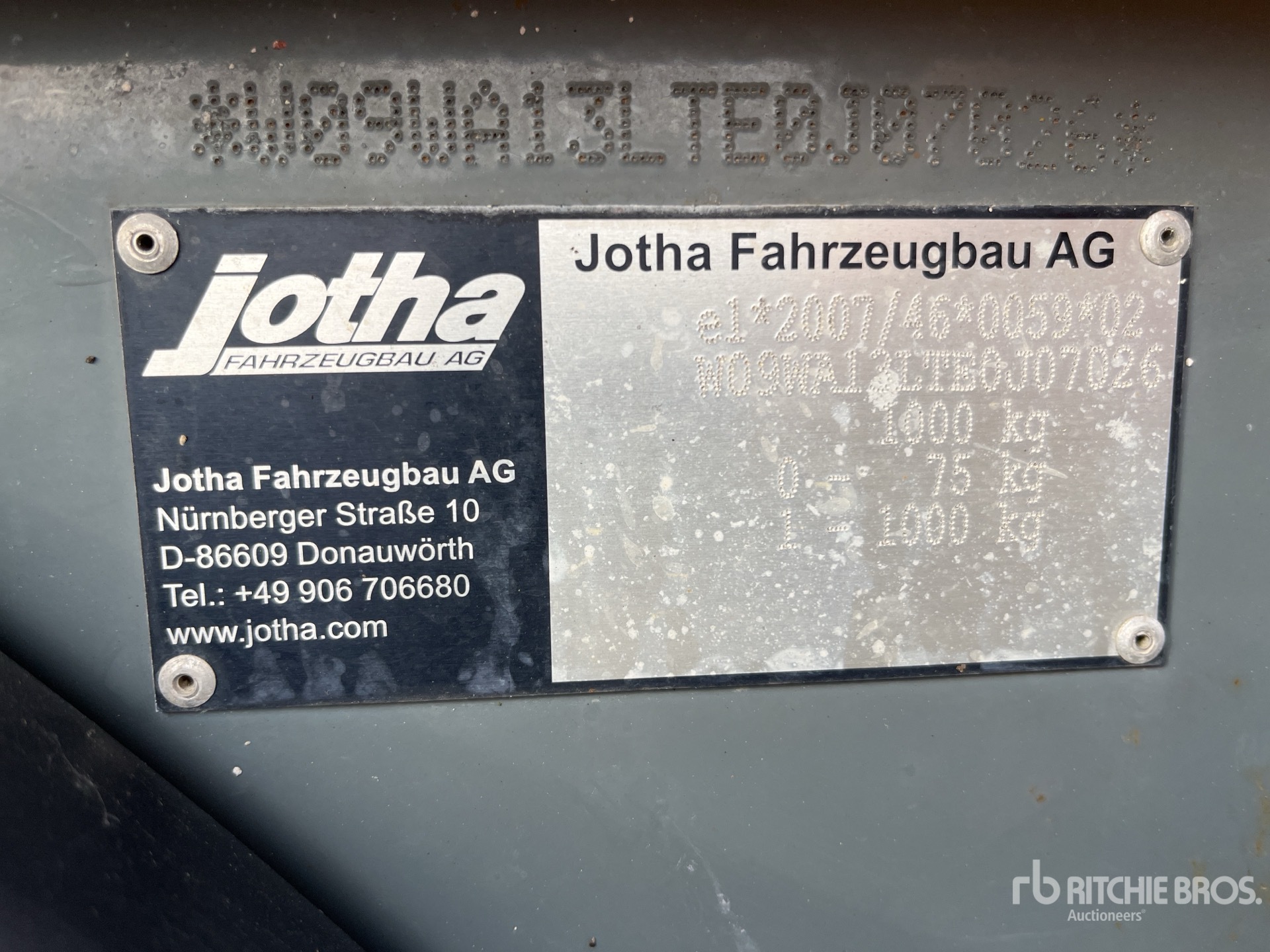 General Appearance with Numéro de série/Numéro d'identification du véhicule automobile