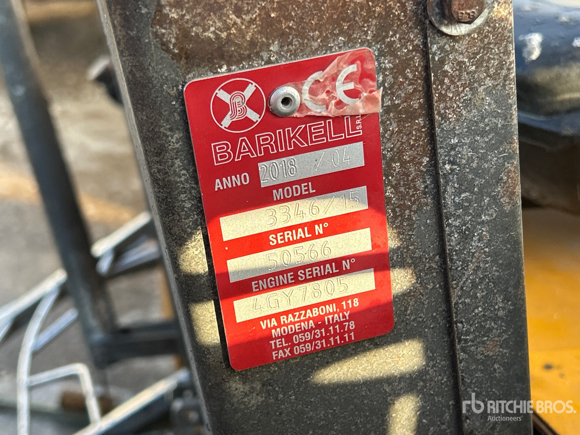 General Appearance with Seriennummer / FIN