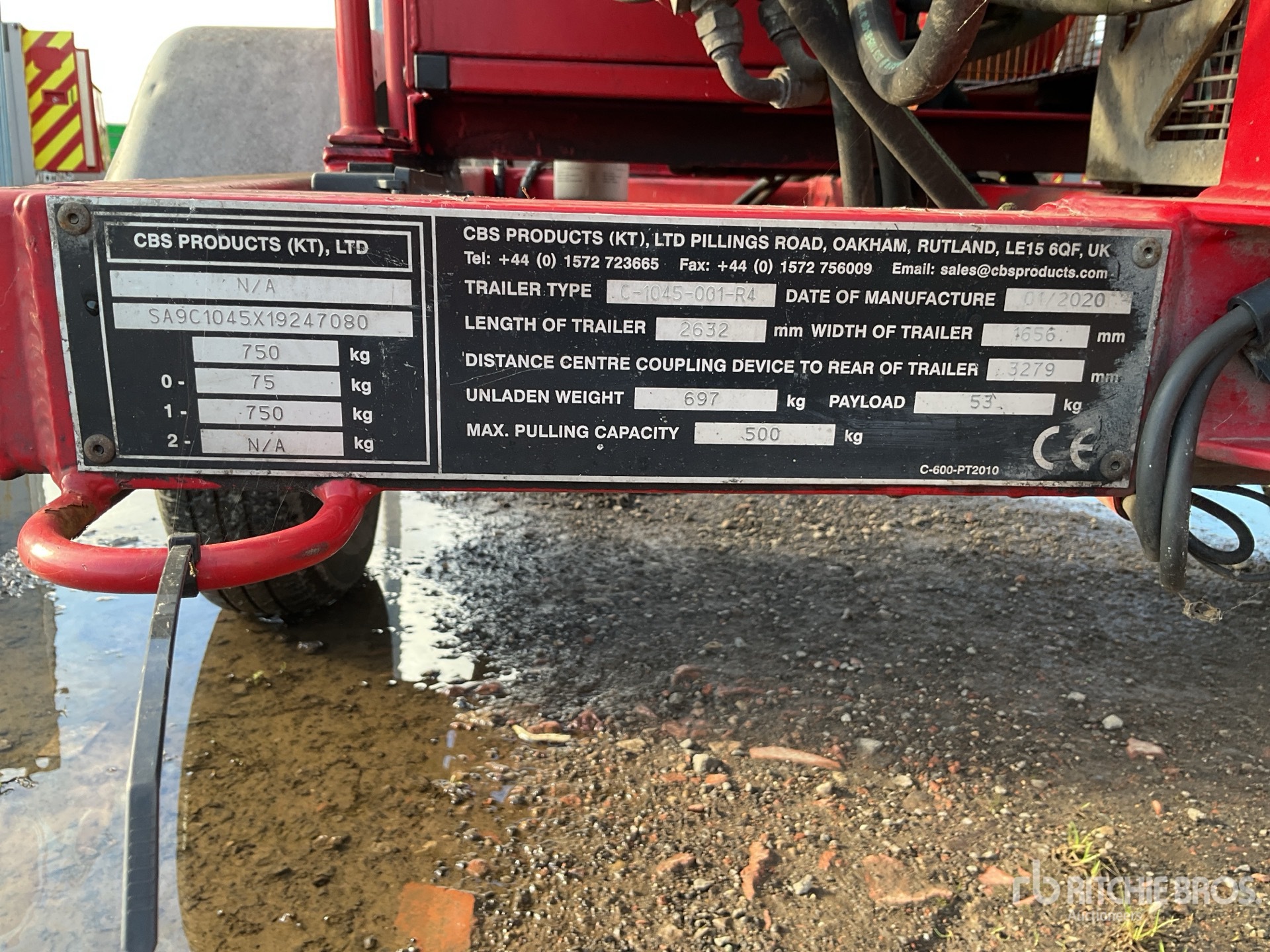 General Appearance with Numéro de série/Numéro d'identification du véhicule automobile